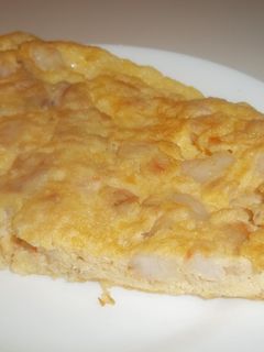 Una foto de Tortilla de gamba y atún para tupper