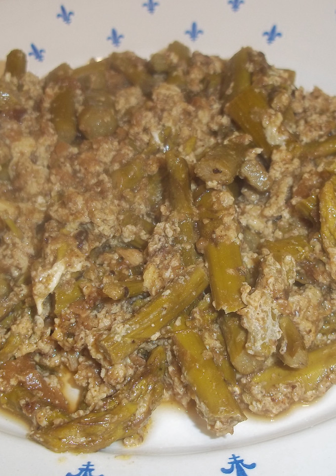 Una foto de Espárragos con salsa para Tupper