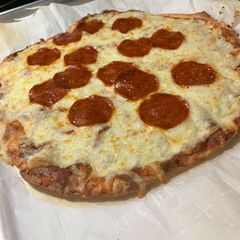 A picture of Keto: Fathead Pizza dough 🍕.