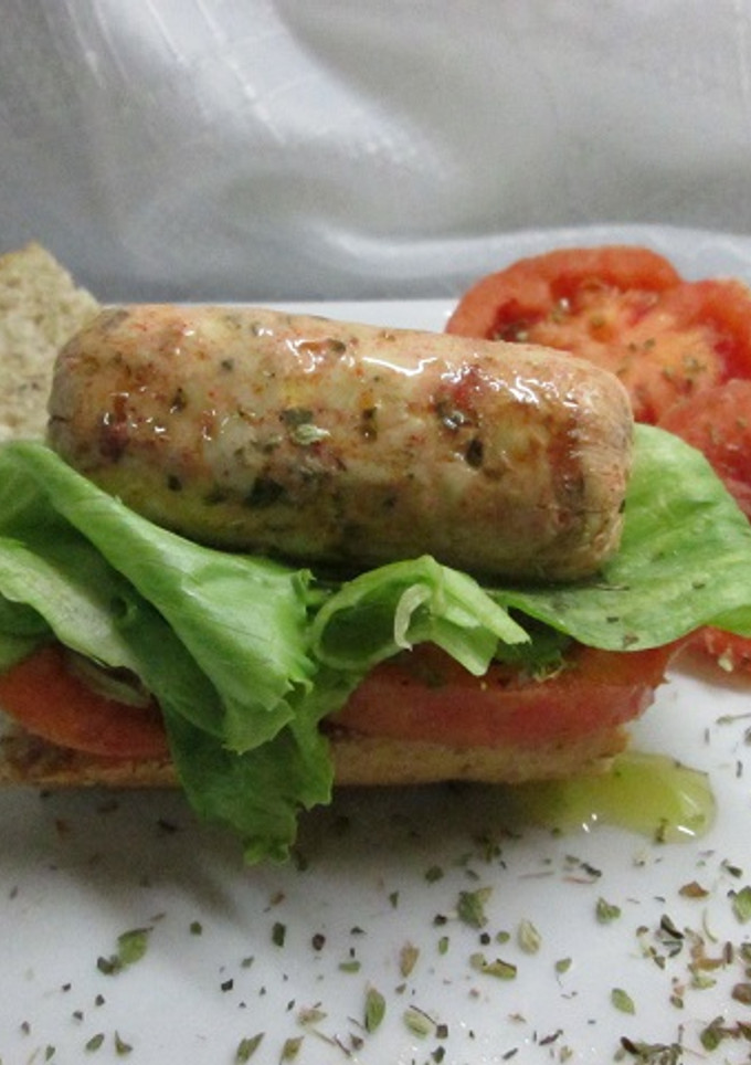 Una foto de Chorizos caseros dietéticos