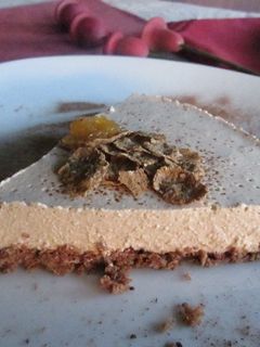 Una foto de Tarta de tofu y queso para dieta