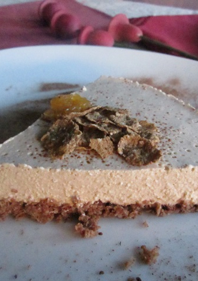 Una foto de Tarta de tofu y queso para dieta