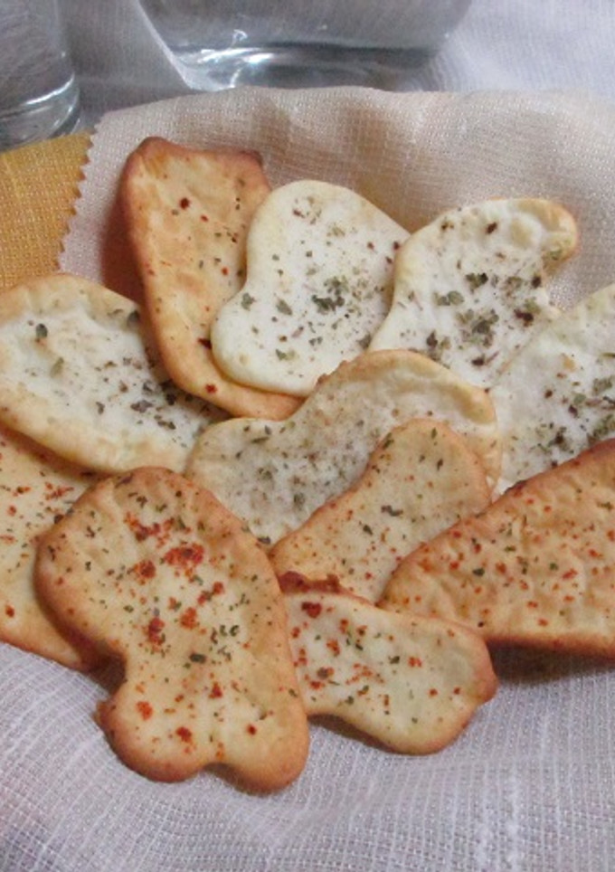 Una foto de Galletitas saladas dietéticas