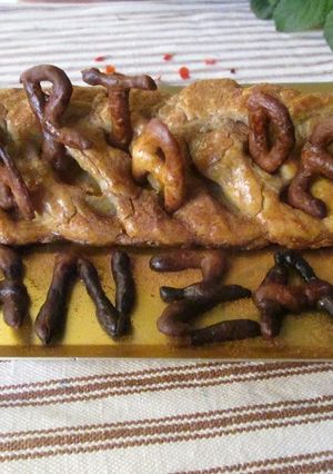 Una foto de Tarta de manzana sin azúcar 