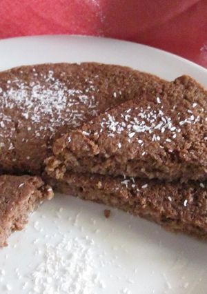 Una foto de Bizcocho de chocolate súper fácil y dietético