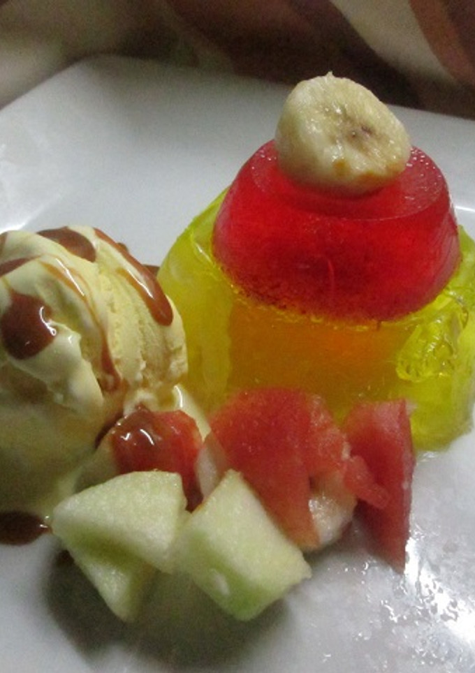 Una foto de Postre de verano: tres en uno