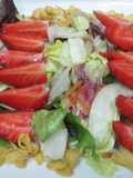 Ensalada lista para consumir con fresones y cereales