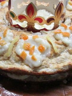 Una foto de Roscón de Reyes con salvados dietético