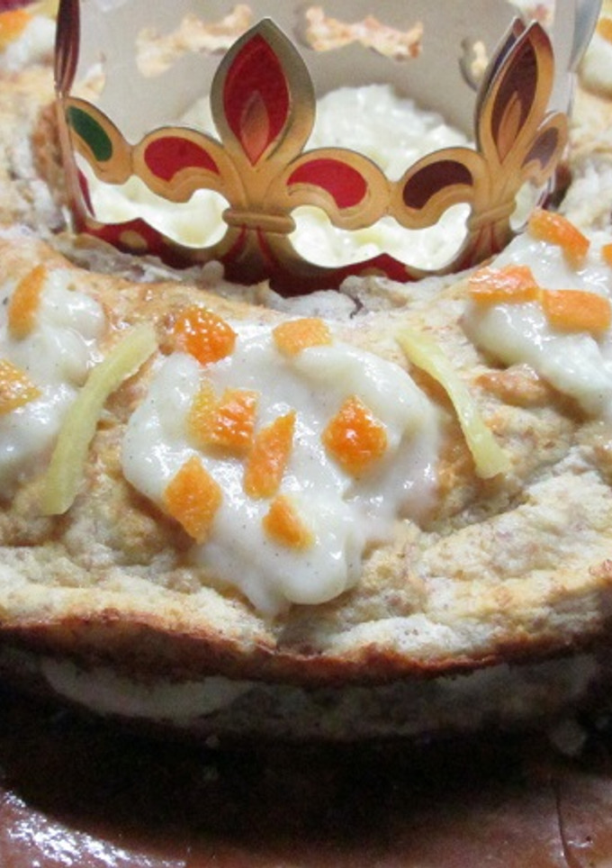Una foto de Roscón de Reyes con salvados dietético