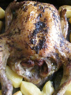 Una foto de Pollo relleno de chorizo criollo