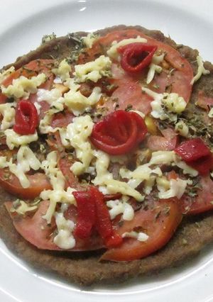 Una foto de Pizzetas con base de atún para dieta