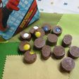 Bombones spider-man con lacasitos