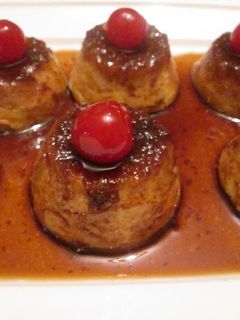 Una foto de Budincitos de bollería con caramelo 