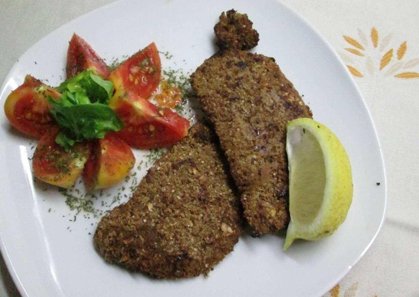 Milanesa dietética