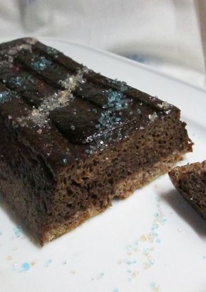 Una foto de Bizcocho dos sabores para dieta