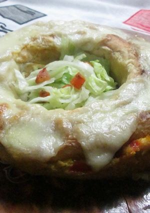 Una foto de Rosca de hojaldre con maíz para tupper