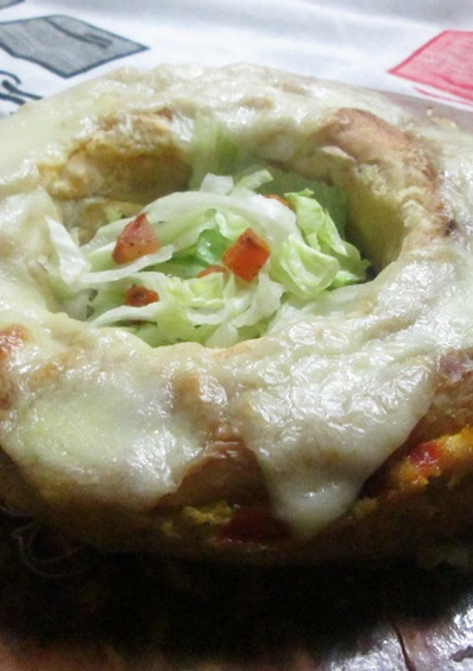 Una foto de Rosca de hojaldre con maíz para tupper