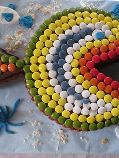 Una foto de Tarta pececito de colores