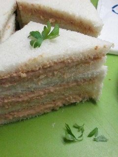 Una foto de Sandwich con crema de atún