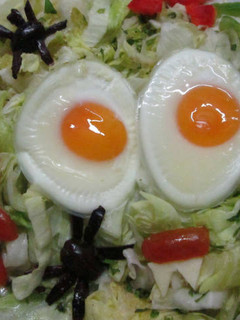 Una foto de Ensalada Halloween