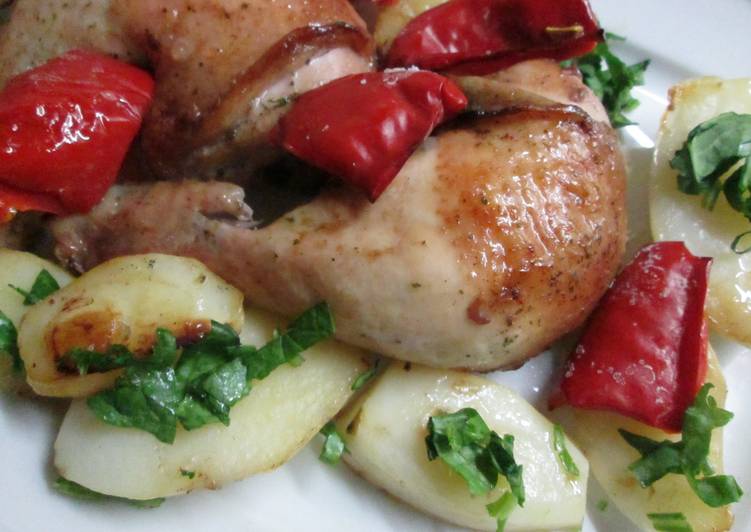 Presas de pollo con marinada de soja sin nada de aceite