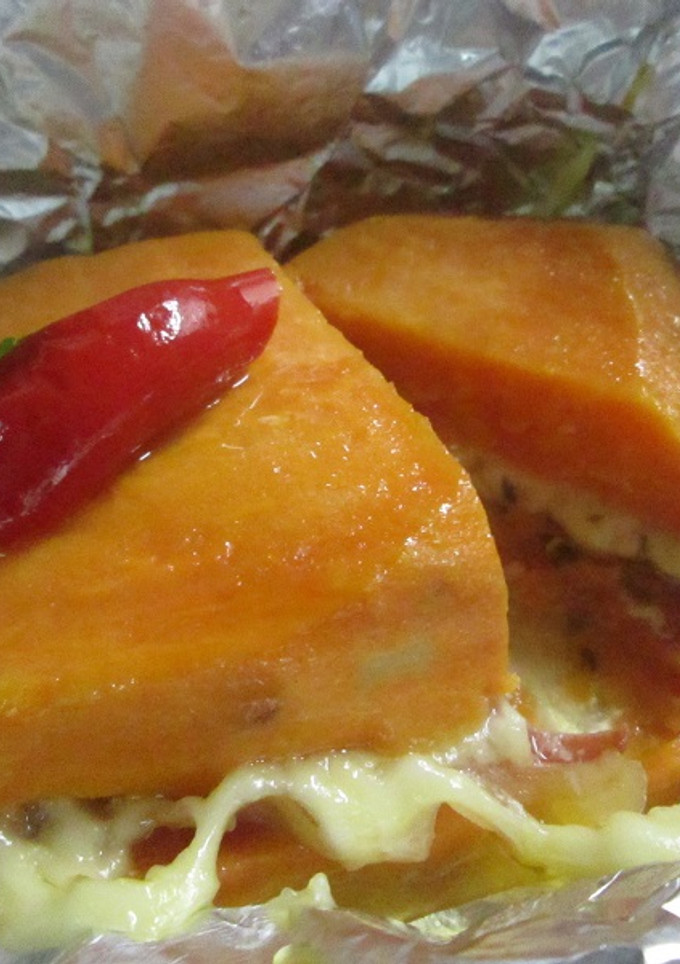 Una foto de Batata tipo sándwich