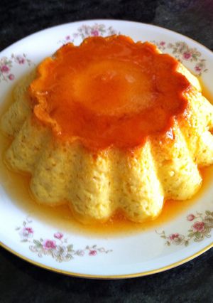 Una foto de Flan de Huevo Thermomix 