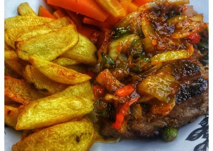 Resep Steak Sapi Simple Oleh Aima Mufidah Cookpad