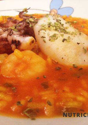 Foto principal de Arroz caldoso con chipirones