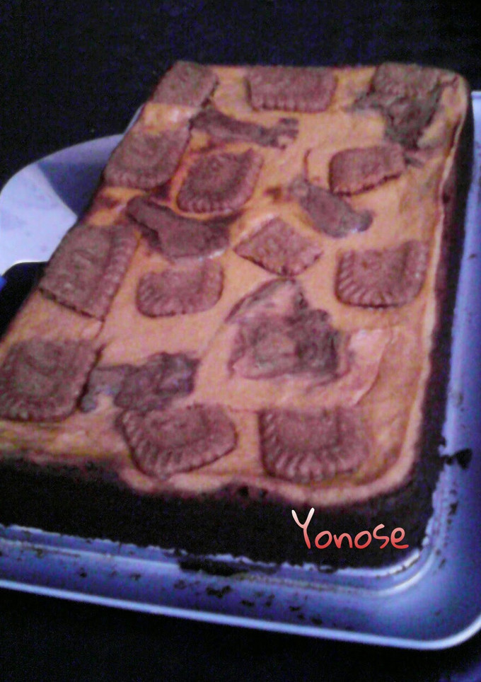 Una foto de Brownie con calabaza