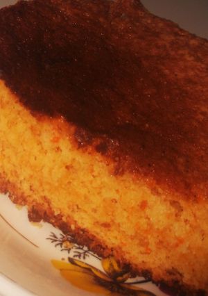 Una foto de Torta rápida de zanahorias