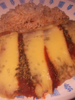 Una foto de Napolitanas light a mi manera