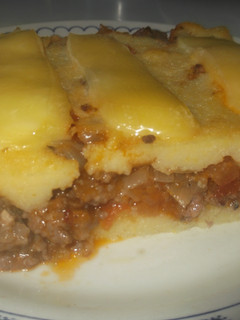 Una foto de Pastel de polenta