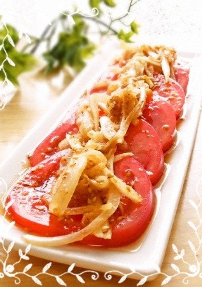 A picture of ☆Fresh Onion and Tomato Salad☆.