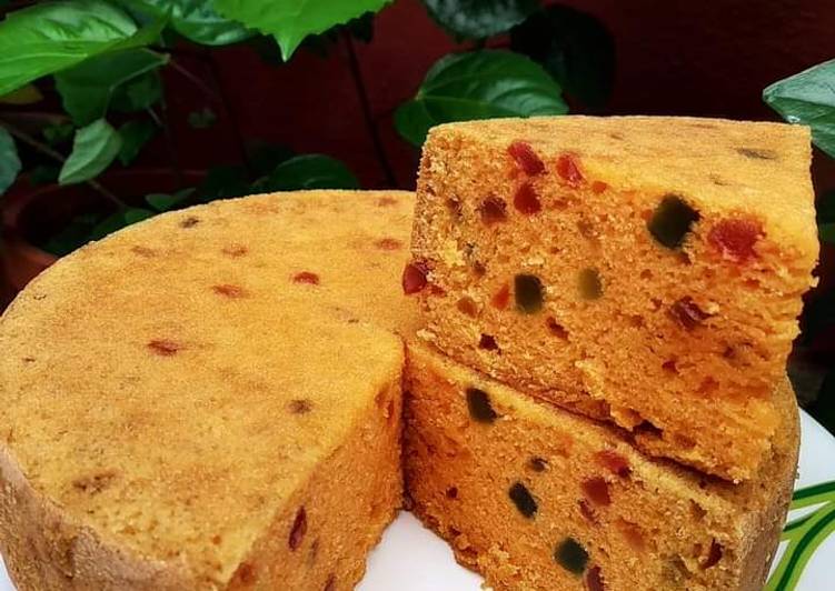 Simple Way to Prepare Speedy Semolina Tutti Frutti Cake