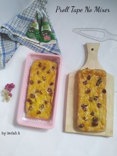 Foto resep Proll Tape No Mixer (Cuma Aduk Aduk Saja, Gampang banget)