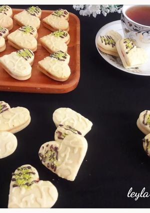 عکسی از دستور شیرینی مشهدی ترد بازاری (شیرینی آلمانی)