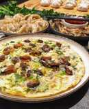 Or Luak omelette alle ostriche - Cong You Bing pancake cinese - Gyoza o Yaozy