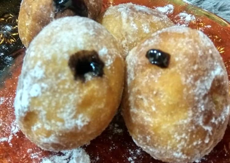 Resep Bomboloni lembut dan empuk yang Enak