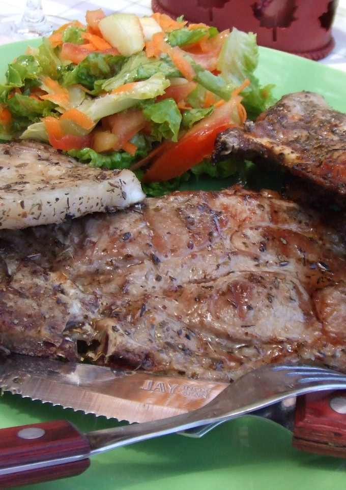 Una foto de Mix de cerdo a la parrilla