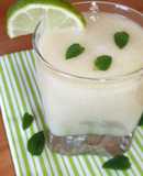 Gazpacho dulce de melón y lima