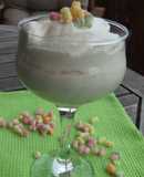 Crema delicada de limón y lima