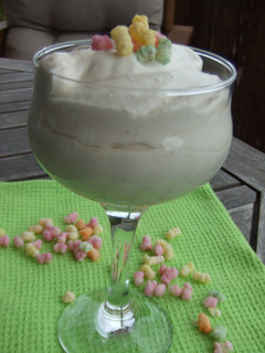 Una foto de Crema delicada de limón y lima