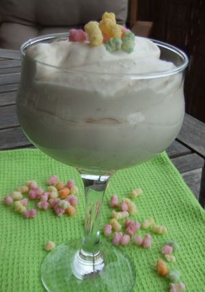 Una foto de Crema delicada de limón y lima