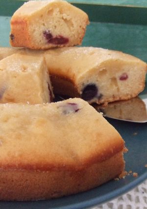Una foto de Pastel de frutos rojos