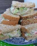 Sándwiches de cangrejo