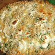 Pastel de quinoa horneado con variedad de quesos