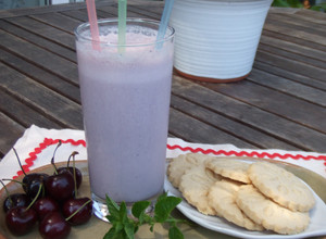 Foto principal de Smoothie ligth de arándanos azules y yogur