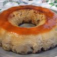 Pudin-flan de bizcocho marmolado
