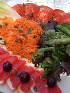 Una foto de Ensalada colorida para verano